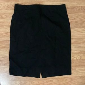 Gap Black Pencil Skirt